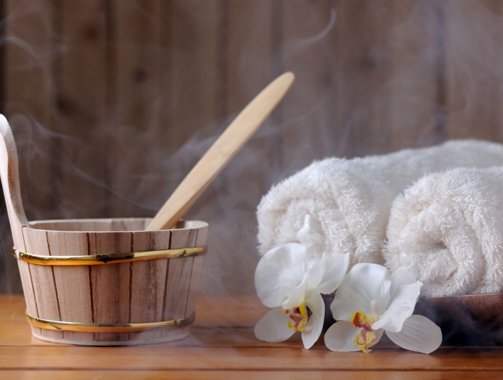 photo-espace-hammam-serviettes-hotel-spa-normandie